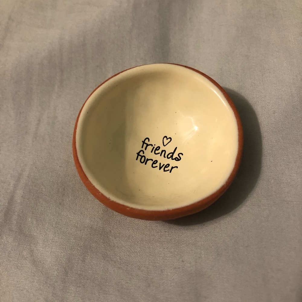 Small Jewelry Bowl “Friends Forever”